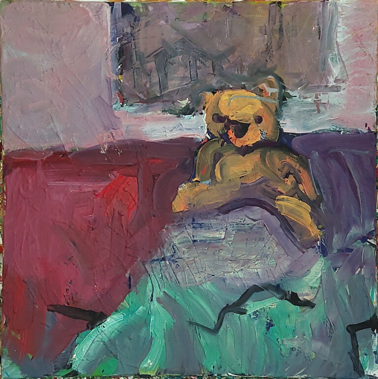 Teddybär, 50x50 cm