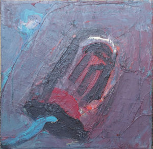 Postmenopausale Erinnerung, Eitempera/Leinwand, 30 x30cm