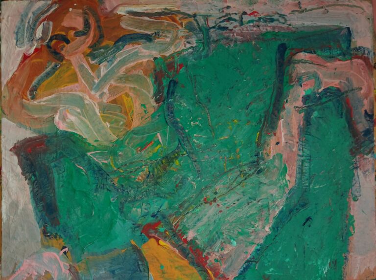 Im Schwimmbad, 30x40 cm