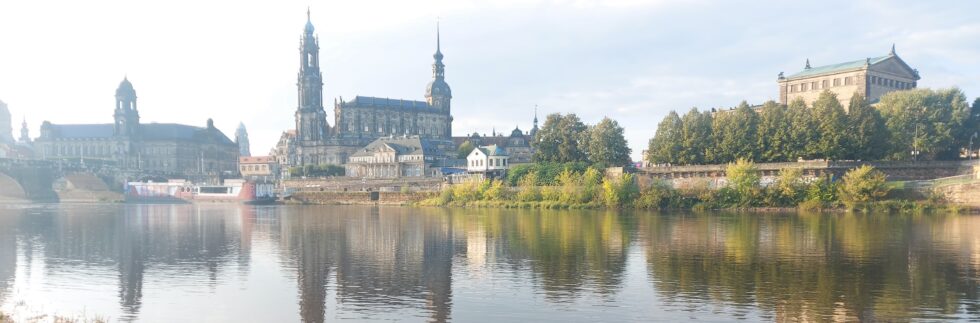 Der Berühmte Canaletto-Blick in Dresden