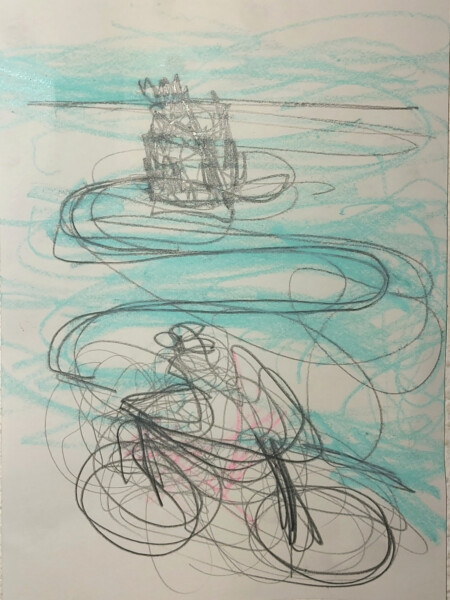 An der Gedächtniskirche vorbei zum Meer An der Gedächtniskirche vorbei zum Meer