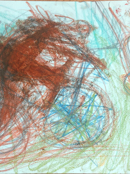 fahrradfahrer und glocke-zeichnung dina4 fahrradfahrer und glocke-zeichnung dina4