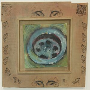 im wunderbaren selbtgebauten Rahmen, Ausstellung Dresden 2025